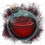Sacrificial Blood in a flask